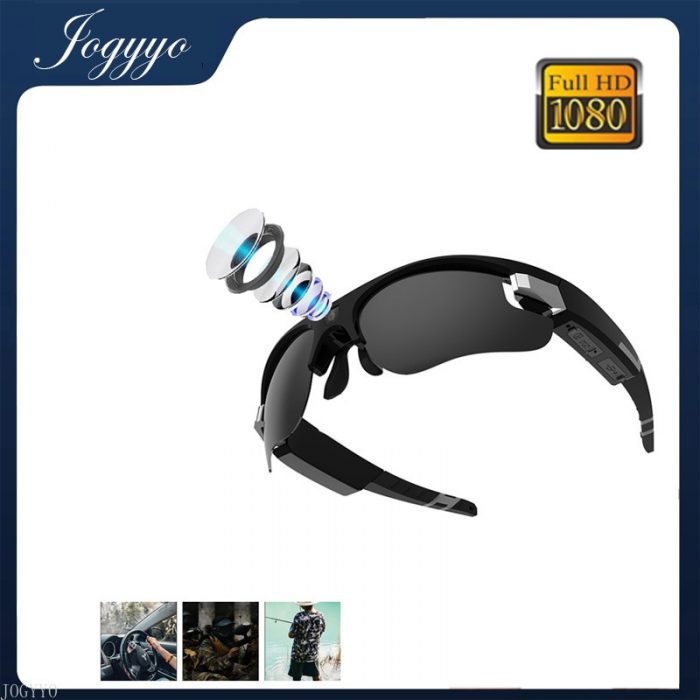 HD 1080P Mini DV DVR Cam Smart Glasses Polarized Lens Sunglasses Camera Action Sports Camera Glasses 1 - Hidden Camera