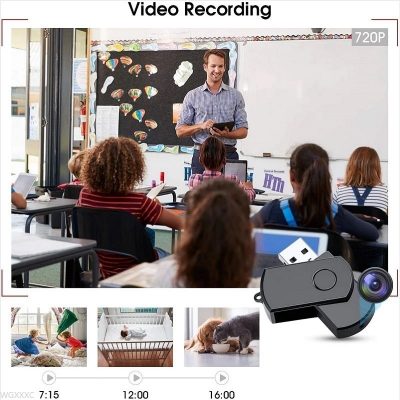 Portable USB Real Time Monitor Rechargeable Camcorder HD Secret Camera Video Voice Audio Recorder DV Cam 5 - Hidden Camera