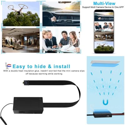 WiFi IP Mini Nanny Camera Module Motion P2P battery Camera Video Recorder Home security mini camcorder 3 - Hidden Camera